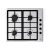 Anafe A Gas TST Sulata 4 Hornallas Acero Inox 59x51 Cm