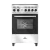 Cocina Morelli Volta 55 Cm 4 Hornallas Multigas Acero Inox - GASTROBER equipamiento gastronomico