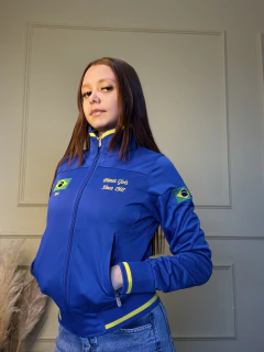 Jaqueta Brasil azul Planet Girls coleção 2026 - comprar online