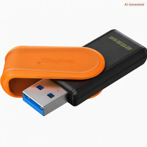 Pendrive Kingston DataTraveler Exodia DTXS 256GB, interfaz USB 3.2 Gen 1, conector USB-A, velocidades hasta 100 MB/s lectura y 30 MB/s escritura