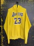 BUZO LOS ANGELES LAKERS #23 JAMES NIKE TALLA L - tienda en línea