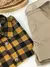 Camisa Xadrez Mostarda
