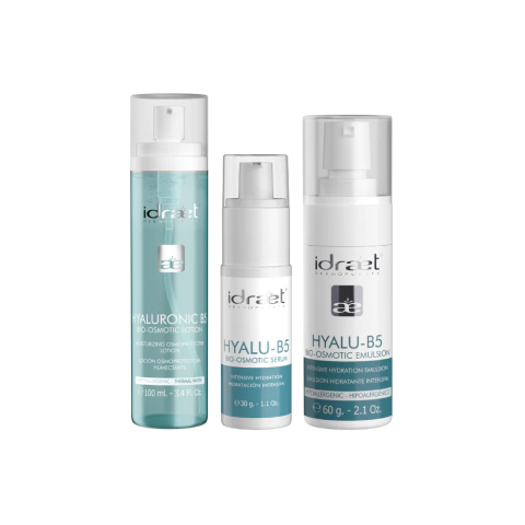 IDRAET KIT HIDRATACIÓN 3 PASOS BIO OSMOTIC + SERUM HYALU B5 + EMULSIÓN 60G