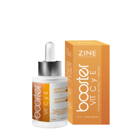 SERUM FACIAL ZINE BOOSTER VITAMINA C Y E X 30 ML – LUMINOSIDAD Y PROTECCIÓN ANTIOXIDANTE
