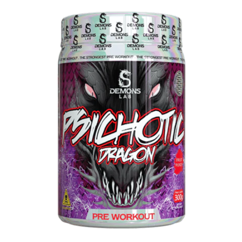 PSICHOTIC DRAGON 300G FRUIT PUNCH - DEMON LAB