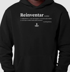 Reinventar — Moletom Hoodie Slim em Algodão Premium