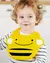 Babador de Silicone com Bolsinho Cata Migalhas Zoo Skip Hop® - Abelha na internet