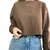 Cropped Moletom Marrom - comprar online