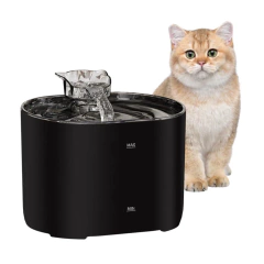 Bebedero Inteligente para Gatos con Filtro - Flujo de Agua Circulante y Sensor de Movimiento