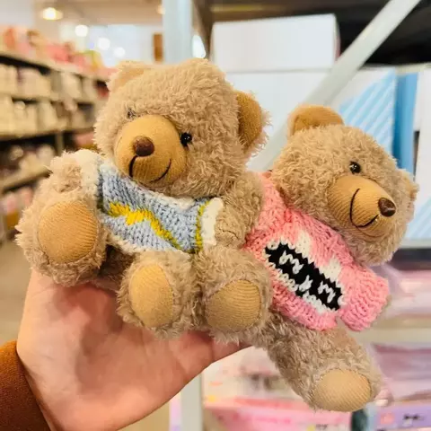 Llavero Ositos de Peluche con Sweater - comprar online