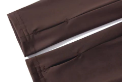 Chaqueta Mujer Manga Larga UV Secado Rápido - Cuello Alto Ajustado Segunda Piel para Fitness/Yoga - pifa