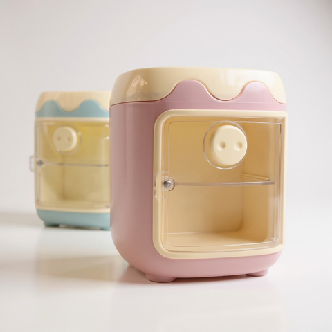 Organizador mini heladera kawaii pastel - comprar online