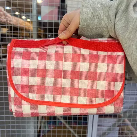 Mantel de picnic plegable con diseño a cuadros - comprar online