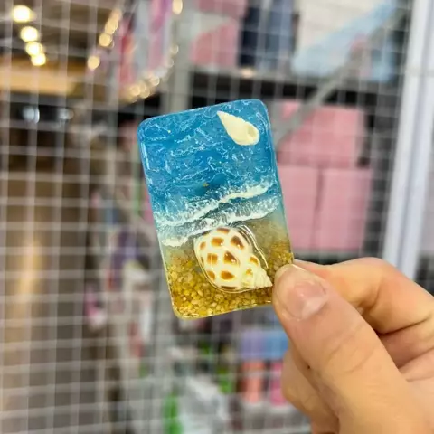 Iman decorativo con diseño marino