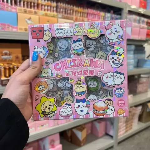 Set de 100 stickers kawaii – personajes - comprar online