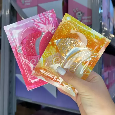 Parches con glitter de colágeno marino para ojos Kormesic x1 unidad - comprar online