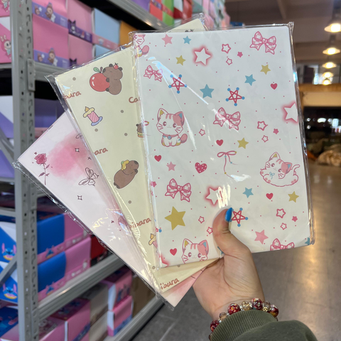 Papel de seda estampado para packaging y regalos