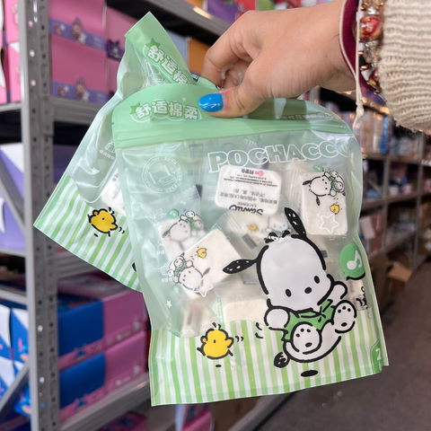Toallitas comprimidas Sanrio