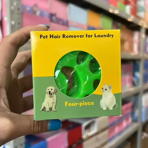 Removedor de pelos para mascotas x4