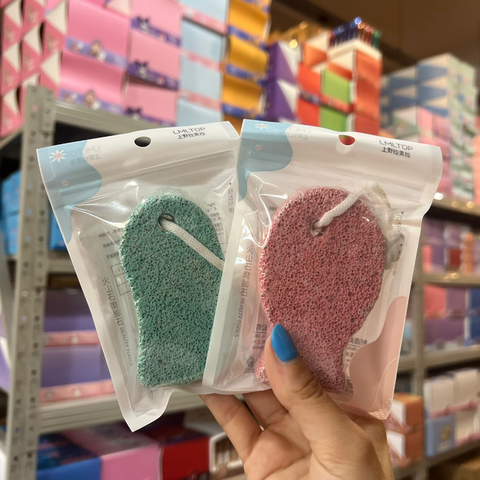 Piedra pómez exfoliante forma pez