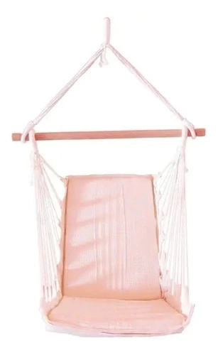 Rede De Cadeira Teto Suspensa Almofadada Balanço Descanso
