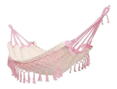 Rede De Bebê Para Berço Algodao Trabalhada Super Macia