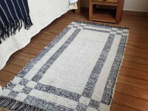 Passadeira 150x50 Algodão Macia Lavavel Em Maquina Linda