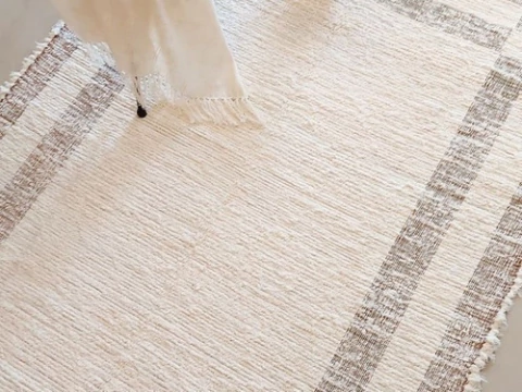 Tapete Sala/quarto 2,00 X 2,50 Feito Em Tear Algodão Macio - comprar online