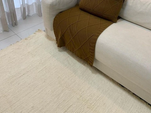 Tapete De Sala Feito Em Tear 200x250 Lavavel Em Maquina