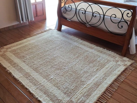 Tapete Sala/quarto Felpudo 140x200 Peludo Algodão Macio - comprar online