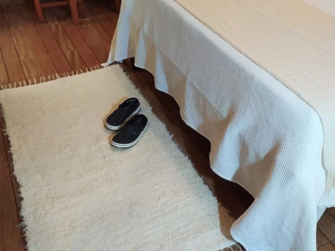 Tapete Passadeira Corredor/quarto 80x200 Felpudo Lavável