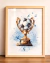 Set x 3 Cuadros de 20x30 cm (medida interna) Messi - comprar online