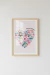 Cuadro infantil Decorativo de 20x30 cm (medida interna) FLORECE BONITO en internet