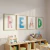 Set x 4 Cuadritos Infantiles Decorativos de 20x20 cm (medida interna) READ - comprar online