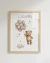 Set Personalizado x 3 Cuadros de 20x30 cm (medida interna) Ositos tiernos - maminakids
