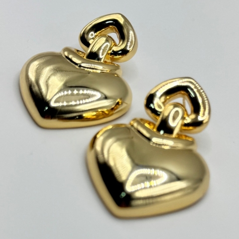 BRINCO MAX CORAÇÃO DOURADO