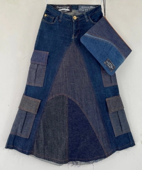 Jeans Midi Cargo Asia TM 40 - buy online