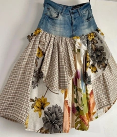 Image of Jeans Midi Jeans Mix Vietnam TM 40