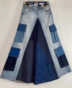 Jeans Midi Cargo Asia TM 36/38 - loja online