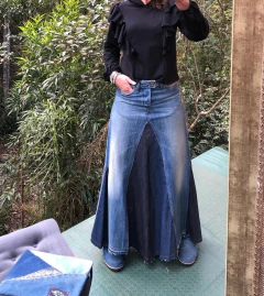 Jeans Longa BOHO Tm 38 - comprar online