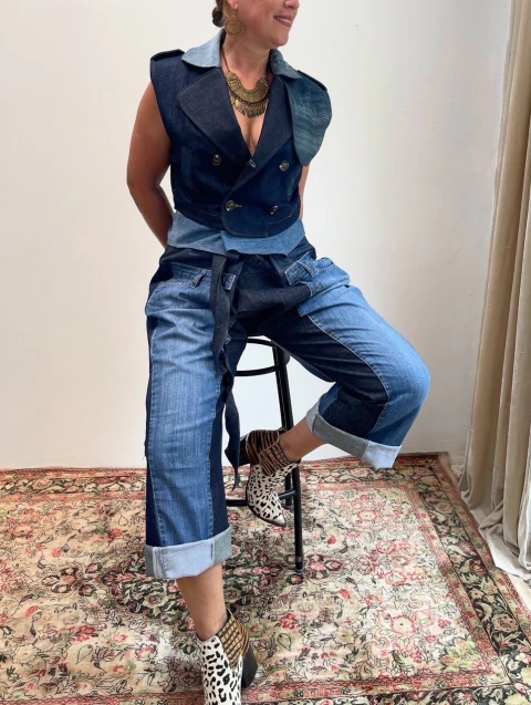 Calça Jeans do Pescador Tailandês - comprar online