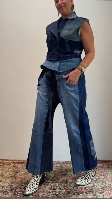 Calça Jeans do Pescador Tailandês - comprar online