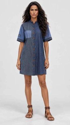 Chamise Dress Jeans Hand Made Size M - online store
