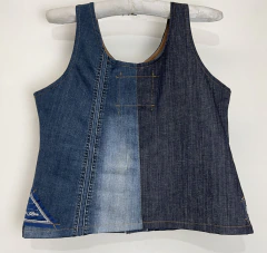 Regata Jeans Artesanal Boro Wabi-Sabi - TM G - quintadagloria