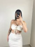 Vestido Luara branco na internet
