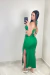 Vestido Luara verde - comprar online