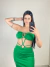 Vestido Luara verde - loja online