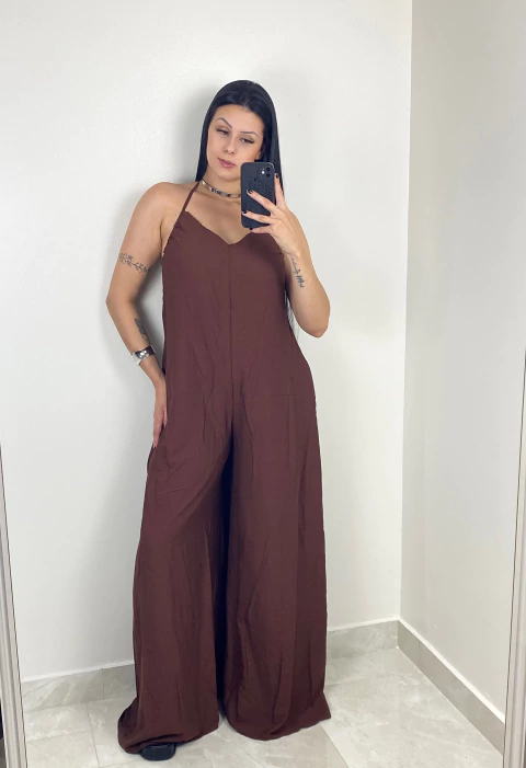 Macacão Raquel marrom