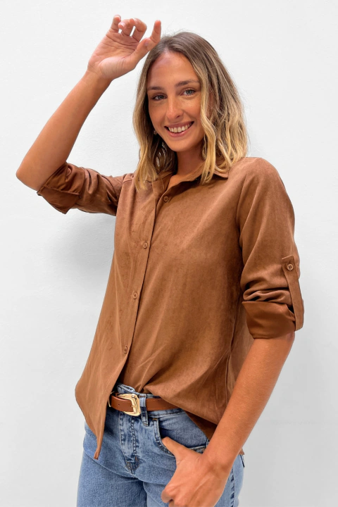 CAMISA MICROCORDEROY ELENA