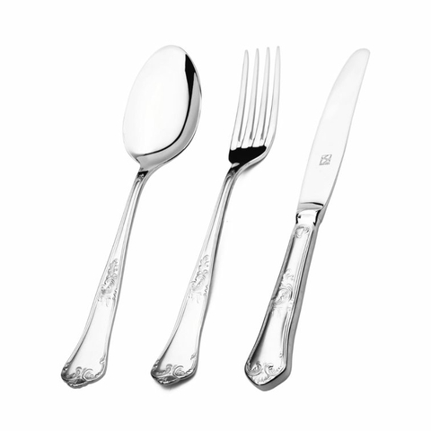 Faqueiro Classique Hercules 130 Peças c/ Estojo de Madeira 493-130P Hercules